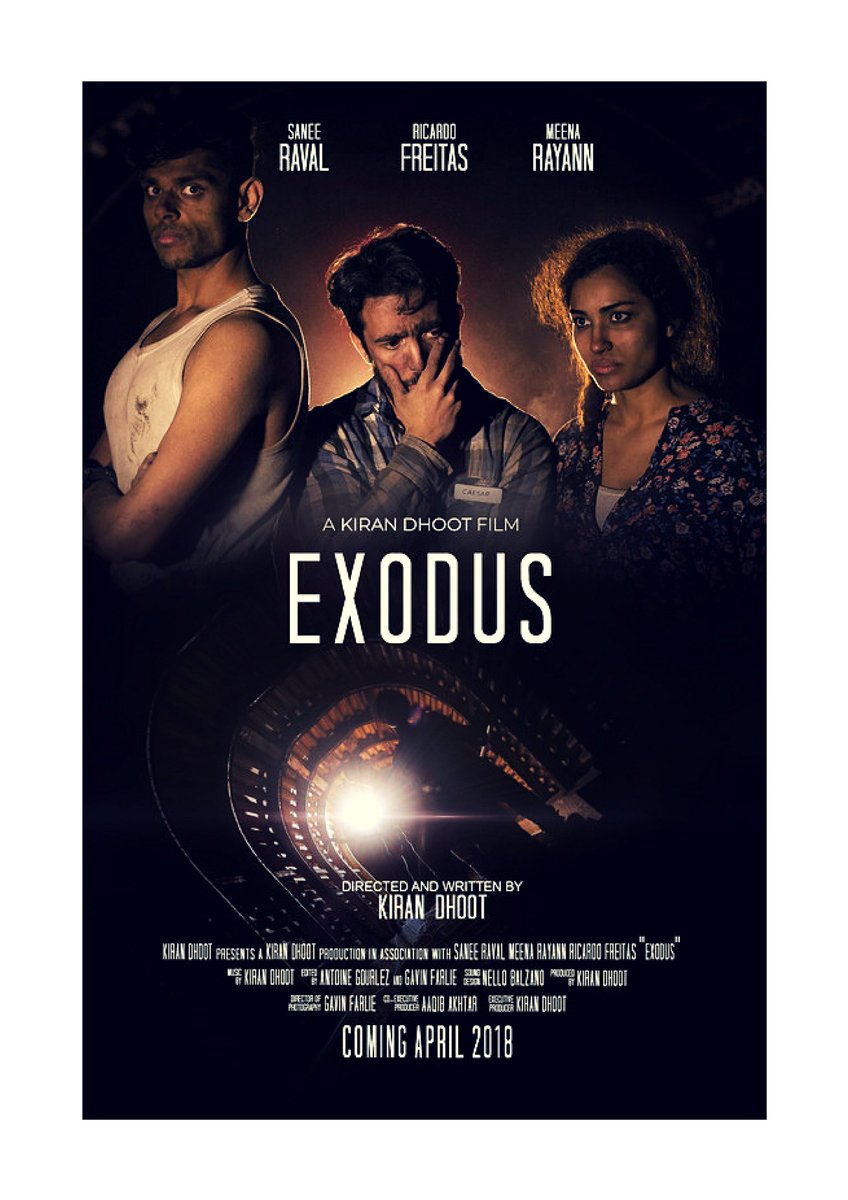 CKFProduction's tweet photo. https://t.co/GRRP7QiMYC
Student Mid Short : Exodus
Director : Kiran Dhoot (United Kingdom)
Winner : March 2018
Category : 2nd Best Student Short Film of the Month
@kirandhoot
@SaneeRaval
@AhMeeNa
@ThatRicFreitas https://t.co/H04YCrMLei