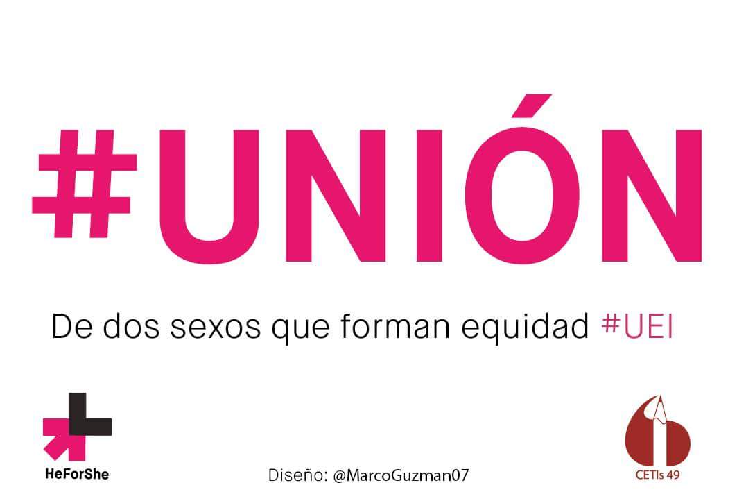 HeForSheC49's tweet photo. Diseño: @MarcoGu53533039
#HeForShe
#YosoyHeforShe+C49 🚺🚹 https://t.co/GjYhAg4H9r