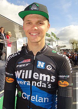 ChampsSole's tweet photo. Michael Goolaerts, you were too young to go. Your heart may have stopped in today's #parisroubaix but it keeps on beating within us. 

My condolences to the family, friends and @Snipercycling. https://t.co/T1NcX8Mfft