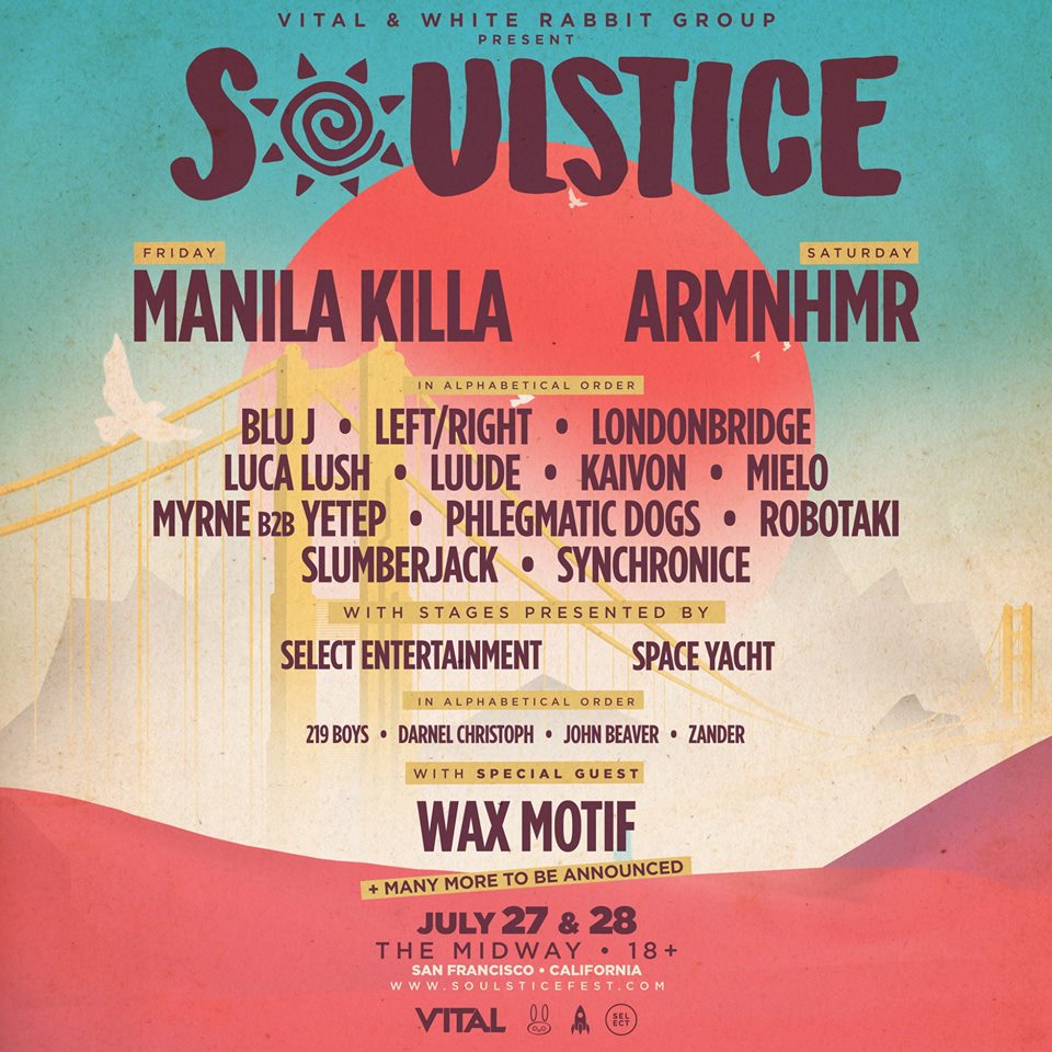 DestroRYU's tweet photo. Get your Soulstice​ tickets w. Manila Killa​ ARMNHMR​ and much more with special guest WAX MOTIF​ Tickets available here : https://t.co/DkdiNyUy3o #edm #edmfamily #soulstice #vitalevents #spaceyacht #whiterabbitgroup https://t.co/OH2DoqhObr