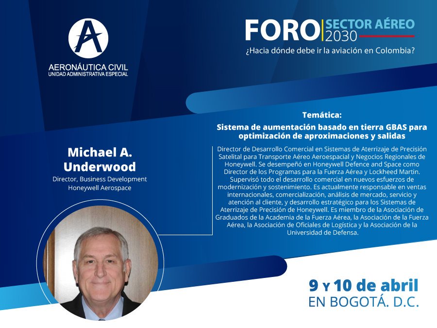 AerocivilCol's tweet photo. Seis ejes temáticos, expertos internacionales en la industria aeronáutica y un equipo de trabajo conocedor del sector, se darán cita este lunes 9 y martes 10 de abril en el FORO Sector Aéreo 2030. https://t.co/eokzE3aDtT https://t.co/qgJM3750BL