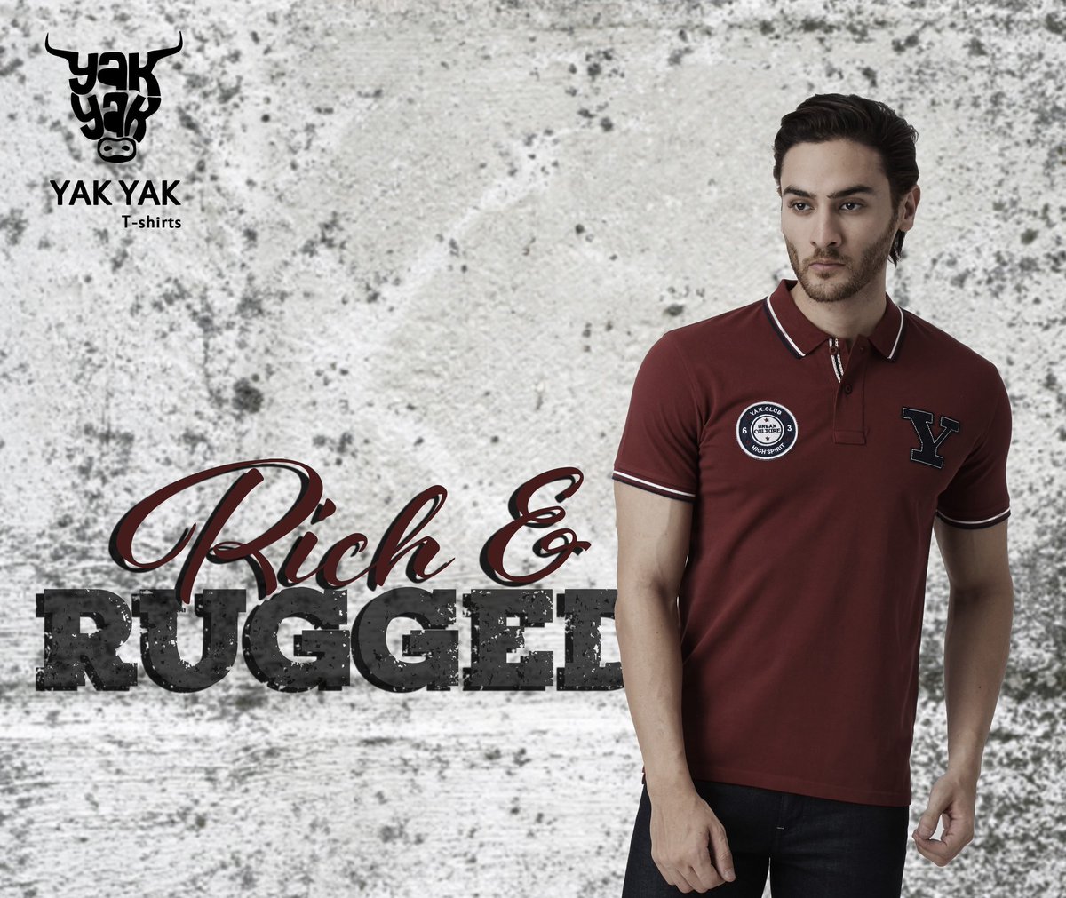 YakYakIndia's tweet photo. A #YakYak T-shirt so good, its rich and it's #rugged 
Get yours today.
https://t.co/DQ8bX5wld2
#trending #YakYak #casualstyle #casualoutfit #Myntra #Jabong #flipkart #amazonIN https://t.co/qkmNtcfowL