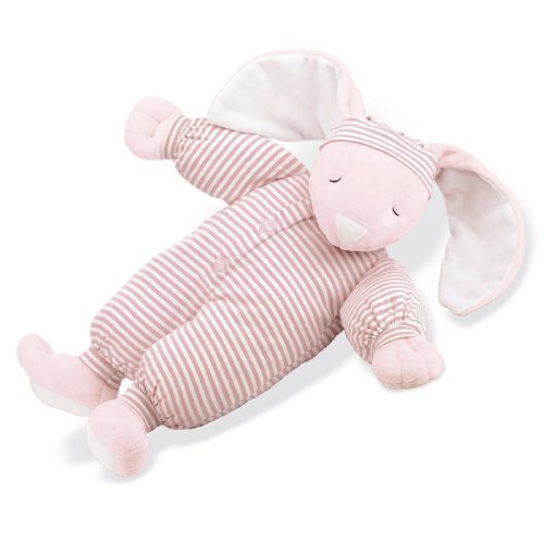 plush_station's tweet photo. #hashtag1 North American Bear Company Sleepyhead Bunny Pink, Pink Stripe, Large https://t.co/OKCYhSxc3c https://t.co/jrGusJRcL4