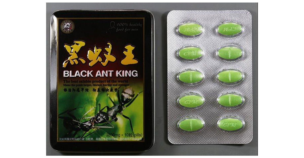SAFETY ALERT: Black Ant King tablets. 