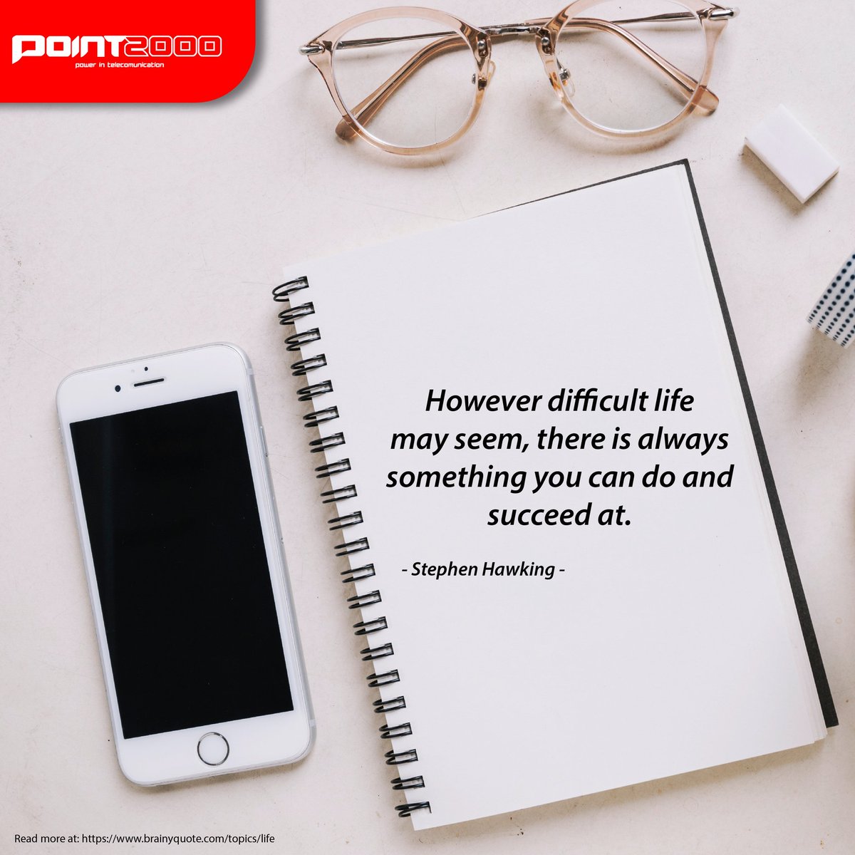 POINT_2000's tweet photo. Selalu ada hal yang dapat kamu lakukan dan meraih sukses, tetap lakukan yang terbaik !
Selamat beraktivitas kembali sahabat point ....

Happy Monday
#POINT2000 #Motivasi #SemangatPagi #Quotes #Sukses #SahabatPoint https://t.co/1FrJXEKS7f