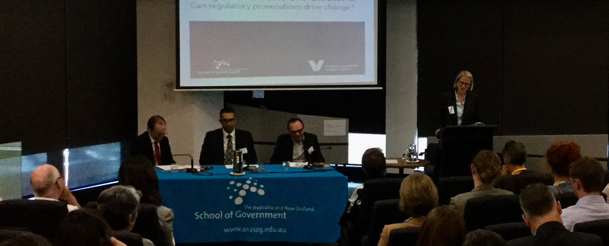 Enjoying hosting <a href="/ANZSOG/">ANZSOG</a> regulators to hear about successful regulation strategies protecting Victorians from <a href="/consumervic/">Consumer Affairs Victoria</a> re real estate under quoting, @VicGovDHHS re solar beds and <a href="/fairwork_gov_au/">Fair Work Ombudsman</a> re underpayment
