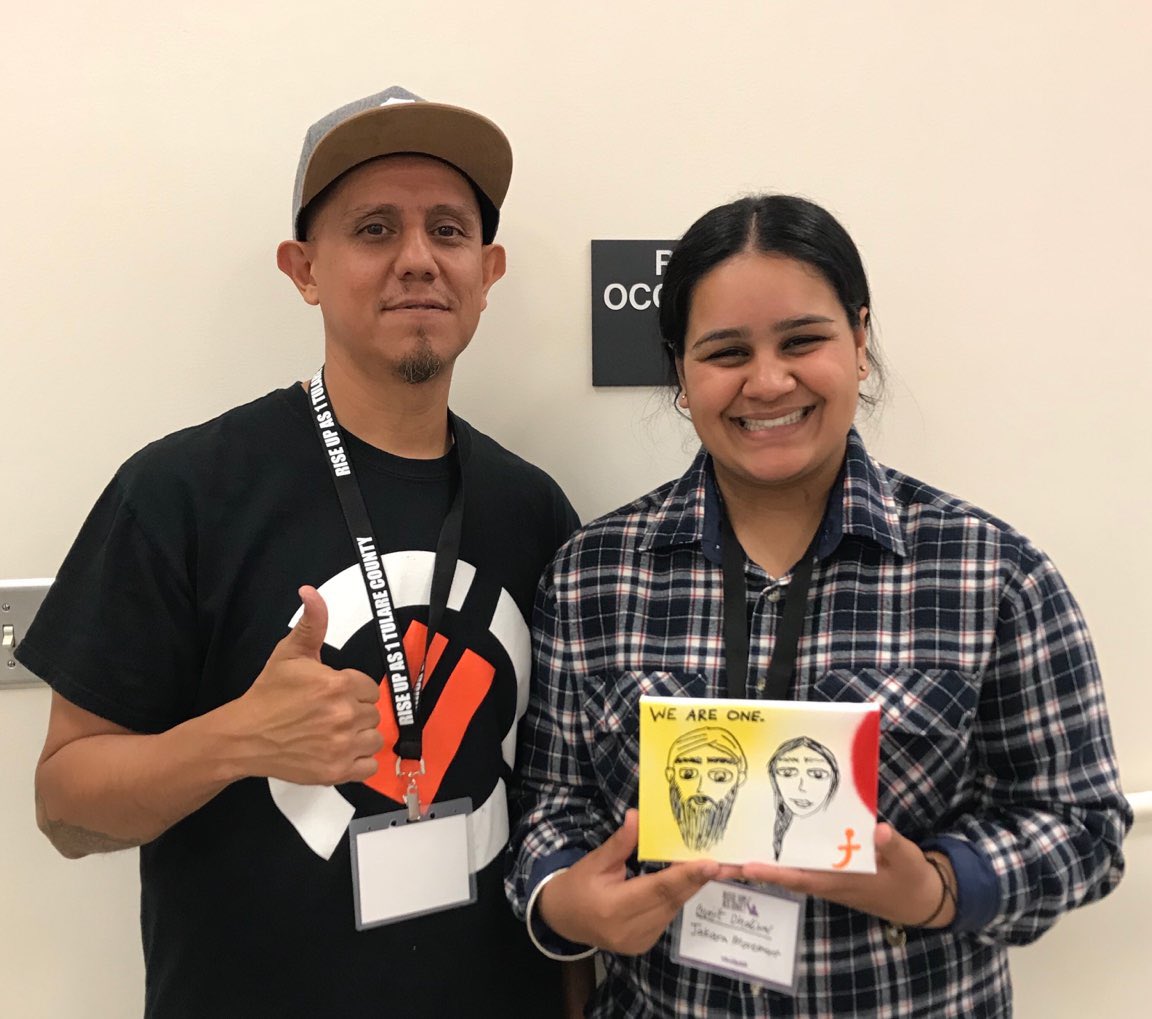 JakaraMovement's tweet photo. Yesterday our #SHSS officers at #IndependenceHigh in #Bakersfield - Gurjit Kaur a participated in the #RiseUpAsOne rally in #Visalia. She raised her unique voices and experiences in a new conversation transforming the Central Valley. Thank you to new friends, allies, and partners https://t.co/FGuu7nWQIU