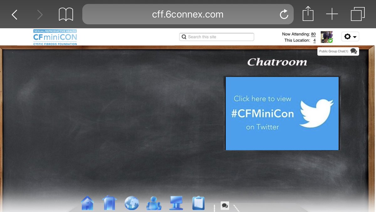cystic4real's tweet photo. Learning about my reproductive health, y'all. 🙋🏻💁🏻 #CFMiniCon https://t.co/LGwkZqQVS5