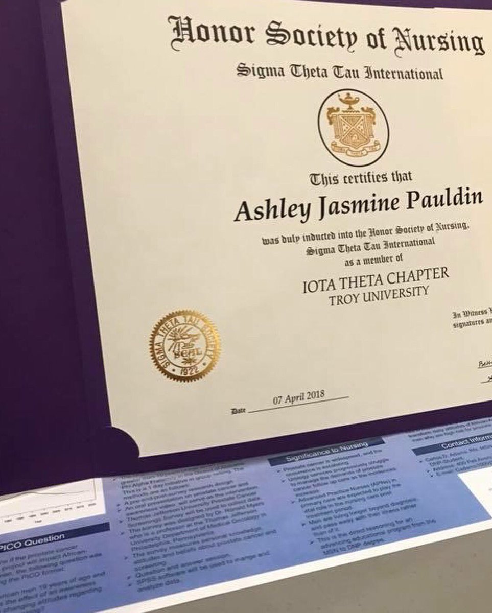 IotaMuOmega1972's tweet image. IMO would like to congratulate our intelligent member, Soror Ashley Pauldin Mostella, for being inducted into the International Masters Level Nursing Honors Society. WE ARE SO PROUD OF YOU, SOROR ASHLEY MOSTELLA!!! 💕💚💕 #TargetII:HealthPromotion👩🏾‍⚕️  #IMO1972 #AKA1908