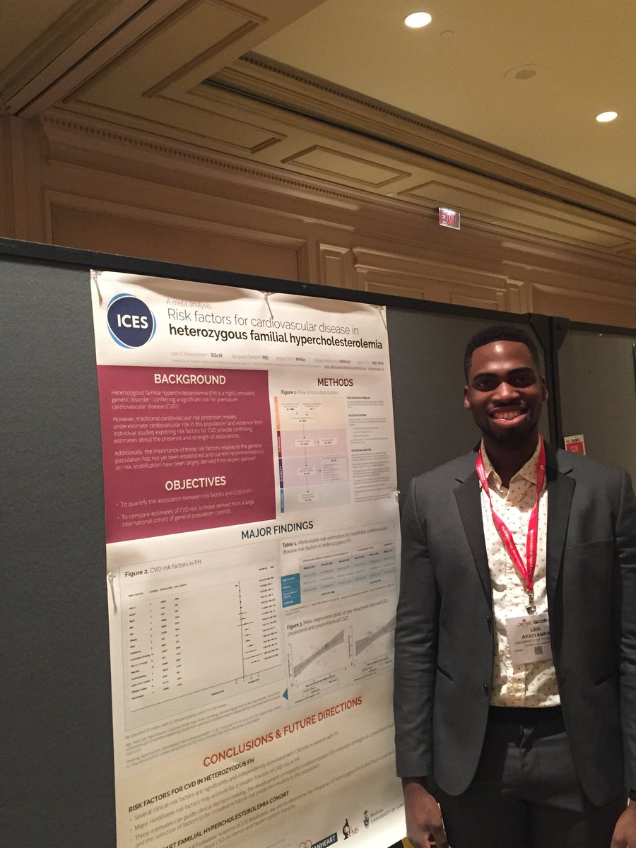 denniskomd's tweet photo. Congrats to @Selstaar, our wonderful @CANHEART_News student on presenting on FH at #QCOR18 https://t.co/5mNe9IDE6m