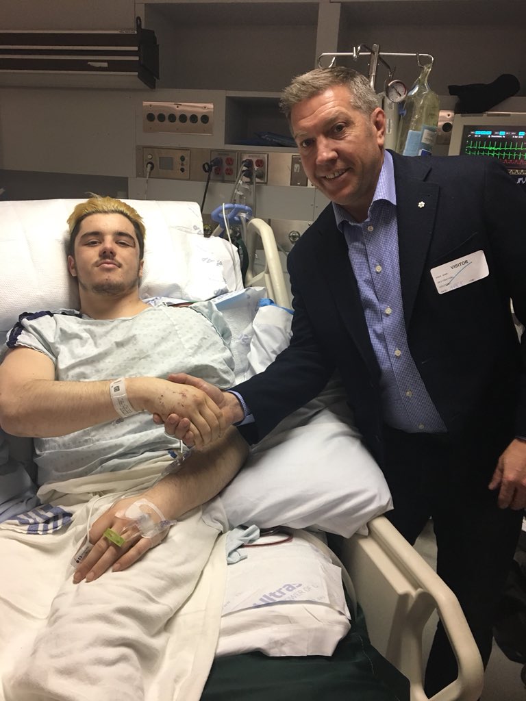 We are so moved by the ❤️ and support. Thank you all <a href="/ShelKenn/">Sheldon Kennedy</a> <a href="/CoachsCornerDC/">Don Cherry</a> @RonMacLeanHTH <a href="/JustinTrudeau/">Justin Trudeau</a> <a href="/hockeynight/">Hockey Night in Canada</a> <a href="/NHLFlames/">Calgary Flames</a> <a href="/EdmontonOilers/">Edmonton Oilers</a> and every single human and canine who have been here (and there) with love #humboltstrong