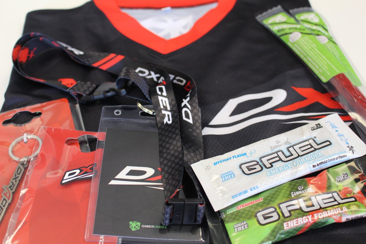 GamerCrates's tweet photo. Yep, that's a @DXRacer jersey. Get yours and more in the #DXCrate for just $23.99!
Available while supplies last: https://t.co/BkxPVtXiSD https://t.co/FeCmHRHhrq