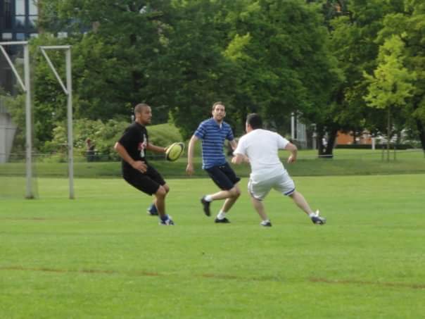 josepimpo's tweet photo. Soñé que volvía a jugar #Rugby 😍 Buenos recuerdos #Mexico #Mitlan #Wallabies 
Grasshopper Rugby Club #Zurich https://t.co/ixemu9lWXD