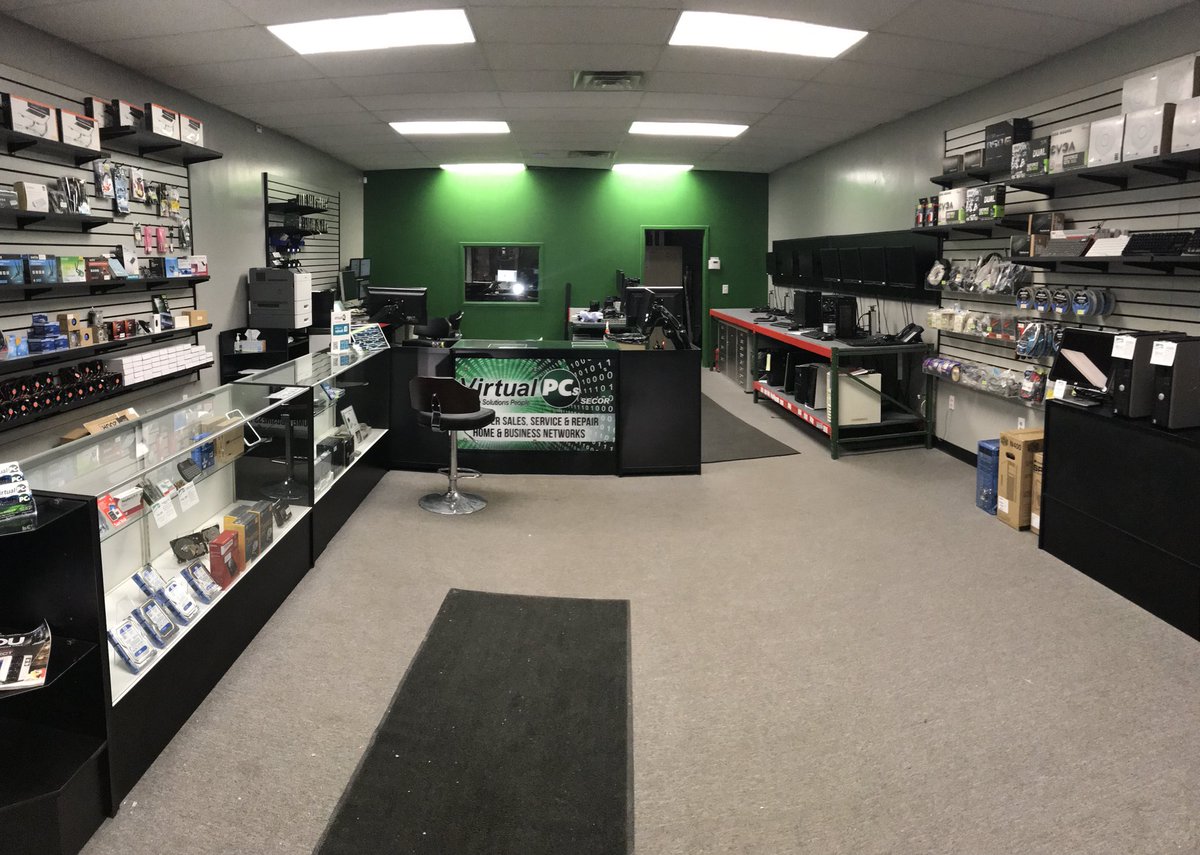 VirtualPCs's tweet image. The new store, it fits. #ComputerITServices