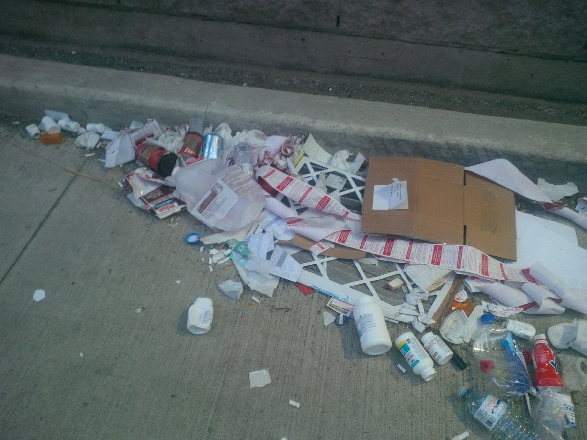 I asked <a href="/ShopprsDrugMart/">Shoppers Drug Mart</a> 3x that u lock your bin. Yet u blame homeless for this. shame on u! <a href="/blogTO/">blogTO</a> <a href="/TorontoComms/">TorontoComms</a>