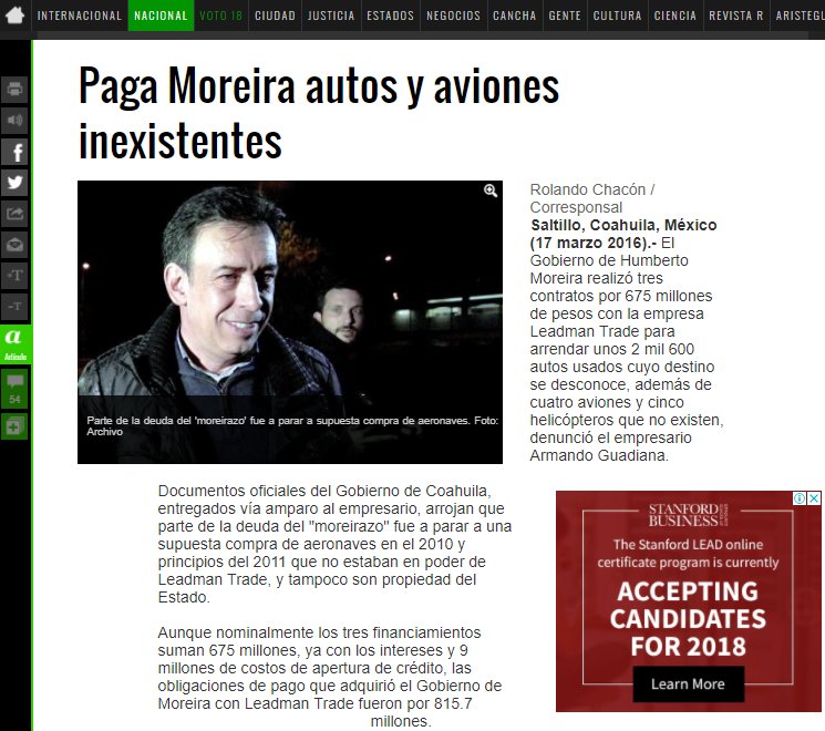 luiscarlosplata's tweet photo. Entre 2010 y 2011 el Gobierno de #Coahuila (Humberto Moreira-Javier Villarreal) simuló comprar 4 aviones y 5 helicópteros por 815 millones de pesos (que mucho ayudarían hoy para combatir el incendio forestal en #Saltillo)

La corrupción mata. Felicidades, sigue votando por el PRI https://t.co/jqdQnOIv1w