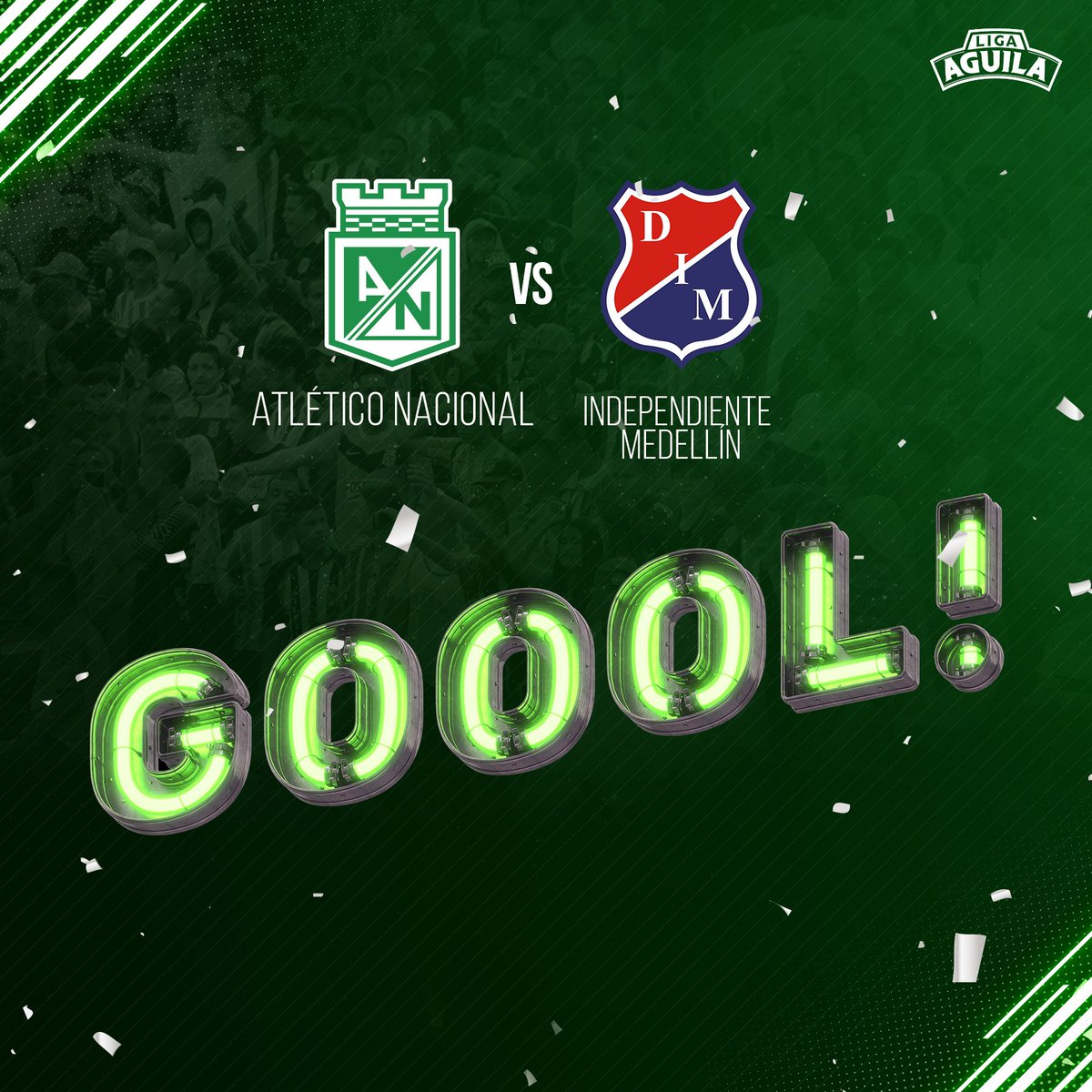 nacionaloficial's tweet photo. GOOOOOOOOOOOOOOOLLLLLL GOOOOOOOOOLLLLLL DEEEEEEEE NAAAAAAAAAACIIIIIIOOOOOONAAAAAAAAALLLLL GOOOOOOOOLLL DEEEEE VLAAAAADIMIIIIIIRRRRR HERNÁNDEZ AUMENTA EL VERDE #VamosVerdolaga https://t.co/Sxnn8KnV7u