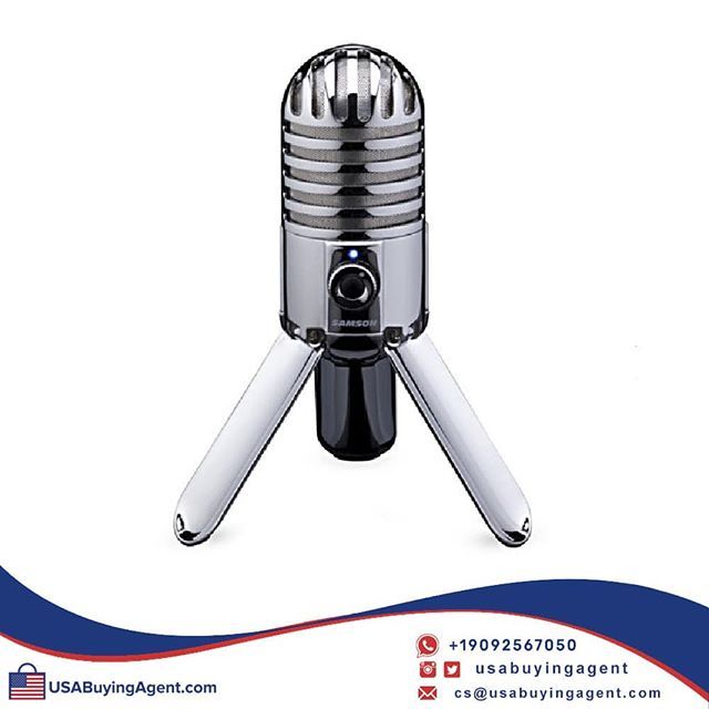 usabuyingagent's tweet image. Product link: goo.gl/D738WG
Samson Meteor Mic USB Studio Microphone (Chrome)
Get it now through
Usabuyingagent.com
#Musical_Instruments #Accessories #Microphones #Condenser #Multipurpose
#USA #Buying #Agent #online #brilliant #shopping #ideas #USABuyingAgent #…