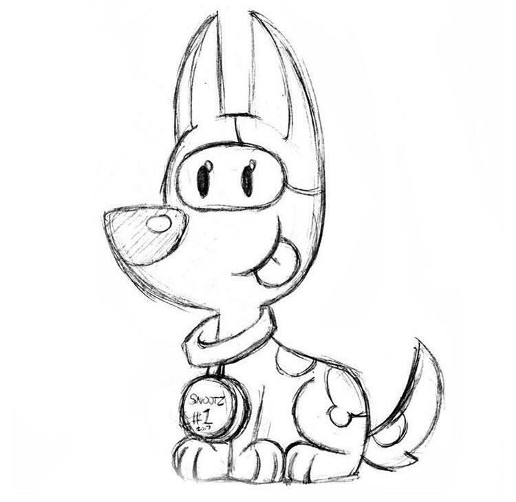 pixl_pop's tweet photo. An early look of our next sticker design. 🐶🐶
.
#breakthechains #cartoonarts #sketchbook #cartoons #instaart #characterdesign #artnerd #artpop #sketch #sketching #sketches #cartoonist #spotlightonartists #artisintheair #art_boost #worldofartists #arts_help #artwork #artist https://t.co/hwYCuWwUgi