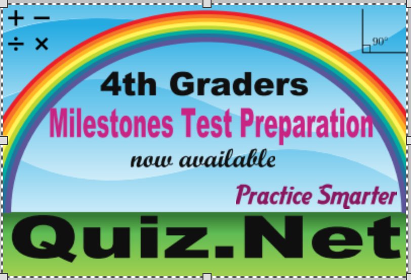 quizictionary's tweet photo. 4th Graders Prepare Milestone #GAMilestone  on https://t.co/isYzwWNjUY Practice Smarter https://t.co/3k0ZMAhV5u