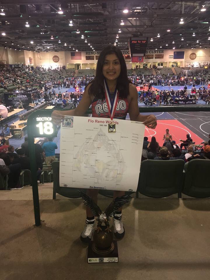 BraveBrawlers's tweet photo. Congratulations to Tilynne Vasquez...Reno World’s Champion! We are proud of you Ti! #BravesPride https://t.co/tYCpD5gTf6