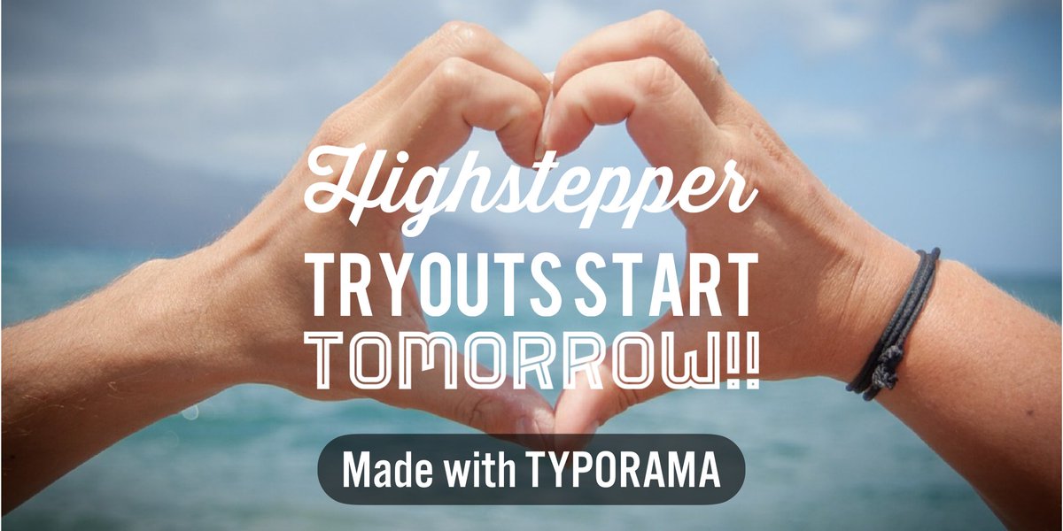 FHS_Highstepper's tweet photo. Can’t wait! #HighstepperStyle https://t.co/tBAQ0DeBv9