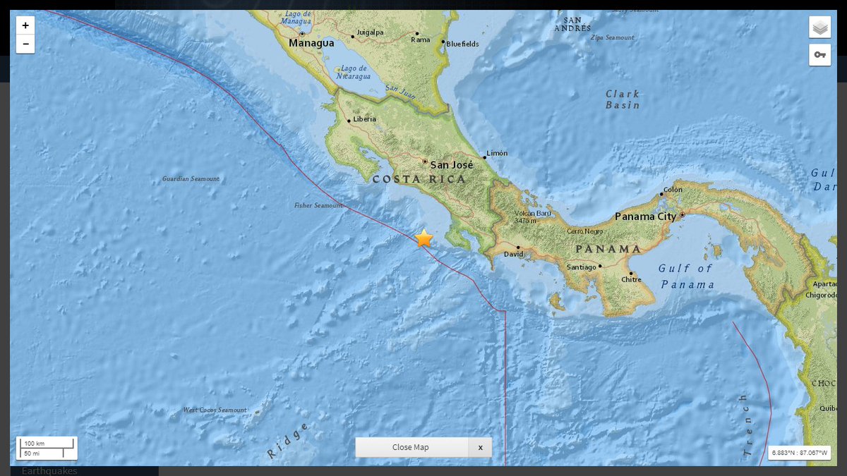 PrepperEspana's tweet photo. RT earthquakevt: ⚠️Strong #earthquake (#sismo) mb=5.1 - 77 KM WSW of #CiudadCortés, #CostaRica. Depth: 10 KM.
More info at: https://t.co/IwOhZHMCEg |<.
#EQVT, #seísmo, #temblor, #terremoto.
¿Sintió el sismo?, ¡cuéntanos!. https://t.co/mrHqQJeSWY