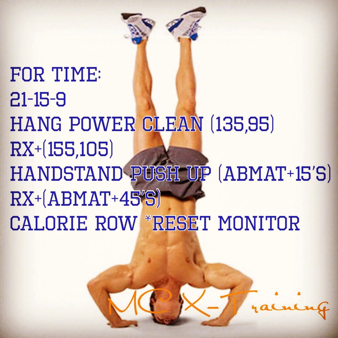 AeonFitness's tweet photo. WOD 4-9-2018 #Greatness #WOD #Fitness #FitnessAddict #GetStrong #GirlsWhoLift #GymLife #NoPainNoGain #Sweat #Weights #WeightTraining #Workout  #MagicCityCrossTraining #MCCrossTraining 👉🏼 📷 @MCCrossTraining https://t.co/G4HLldQ2S5