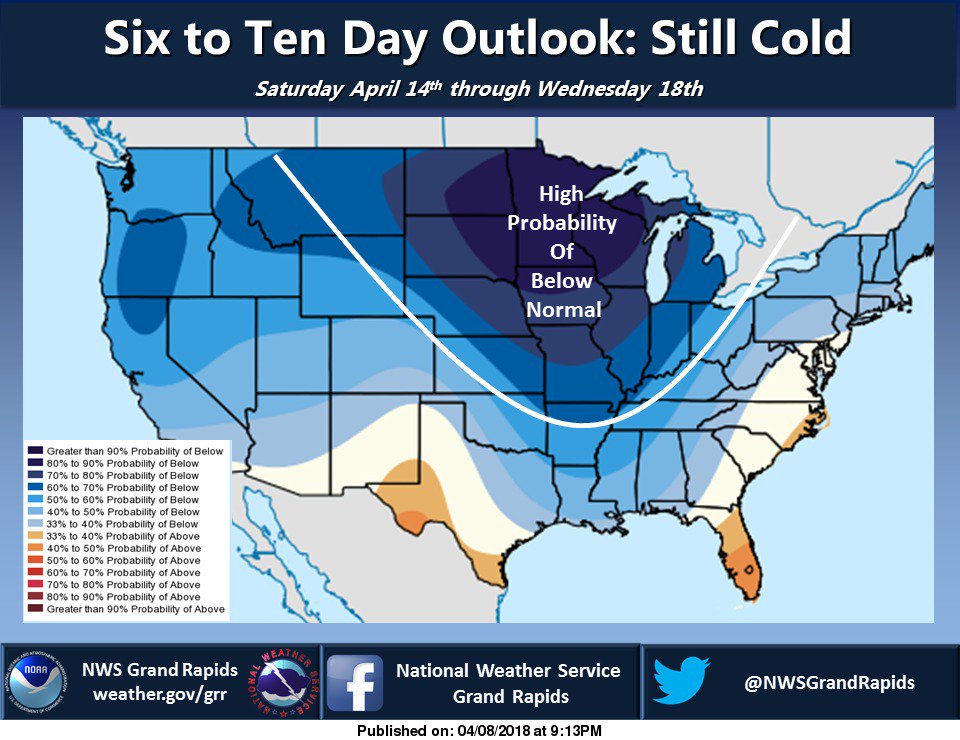 While a brief period of milder weather is forecast for mid to late week, it looks cold again beyond that.