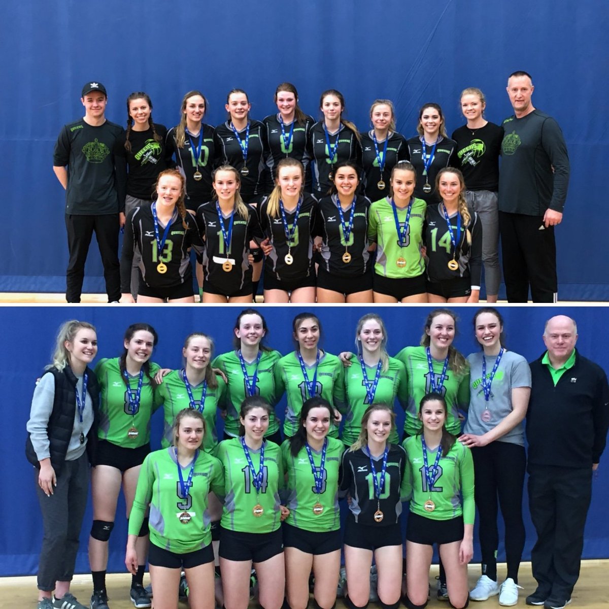 RDPQueensVB's tweet photo. CAQVB Well done by iur U17 and U18 teams this weekend! https://t.co/nvWOYXeXS6