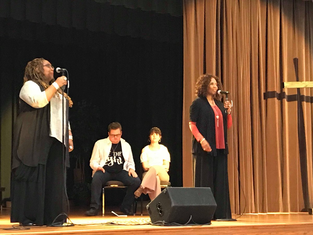 remainanchored's tweet photo. Thank you, Haymount UMC, for inviting #G2Music (feat. @PaulaAndAngie and @remainanchored) to provide special music for services and a concert. Spirit MOVED! #RemainAnchored #RAinHim #PaulaandAngie #TeamPAMM #Jesus #positivemusic #gospelmusic #momanddaughterduo #siblingduo https://t.co/NSG29eRUUj