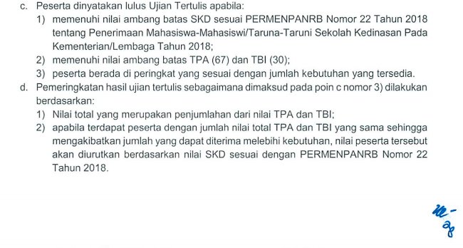 pknstan_info's tweet photo. @kempanrb Min menpan RB, dimana kita bisa dapatkan Permenpan RB No 22 Tahun 2018 untuk tau ambang batas bawah Nilai SKD Sekolah Kedinasan 2018? Tiap search yg muncul selalu tahun 2017. Mohon dibantu https://t.co/MJzmMWwrsv