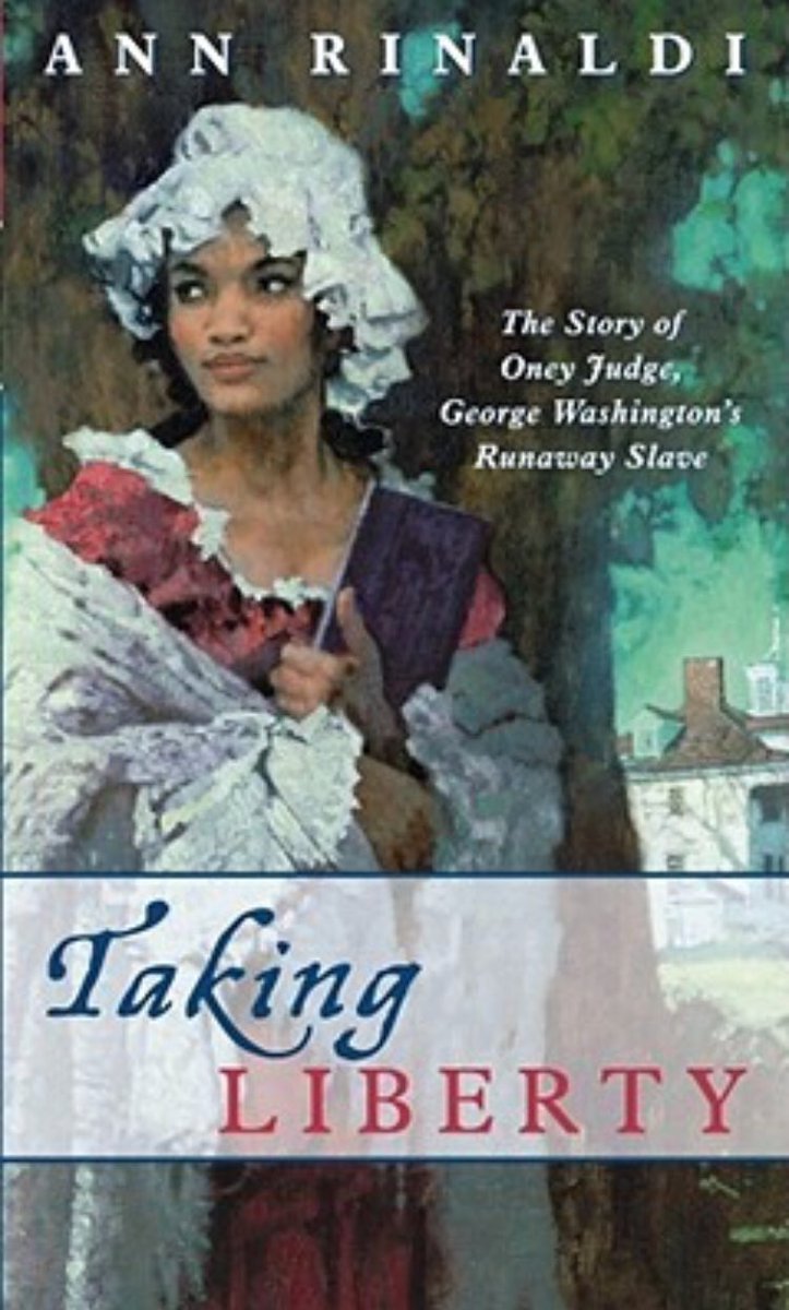 DuffNation_edu's tweet image. Loved the way #AnnRinaldi blended historical fact with fiction about #OneyJudge &amp;amp; her heavy decision to run away from the #Washingtons choosing a life of #freedom &amp;amp; hardship over safety &amp;amp; luxury as a favored slave.  #bravery #BroncosRead #55Booksin52weeks #Book14 #womeninhistory