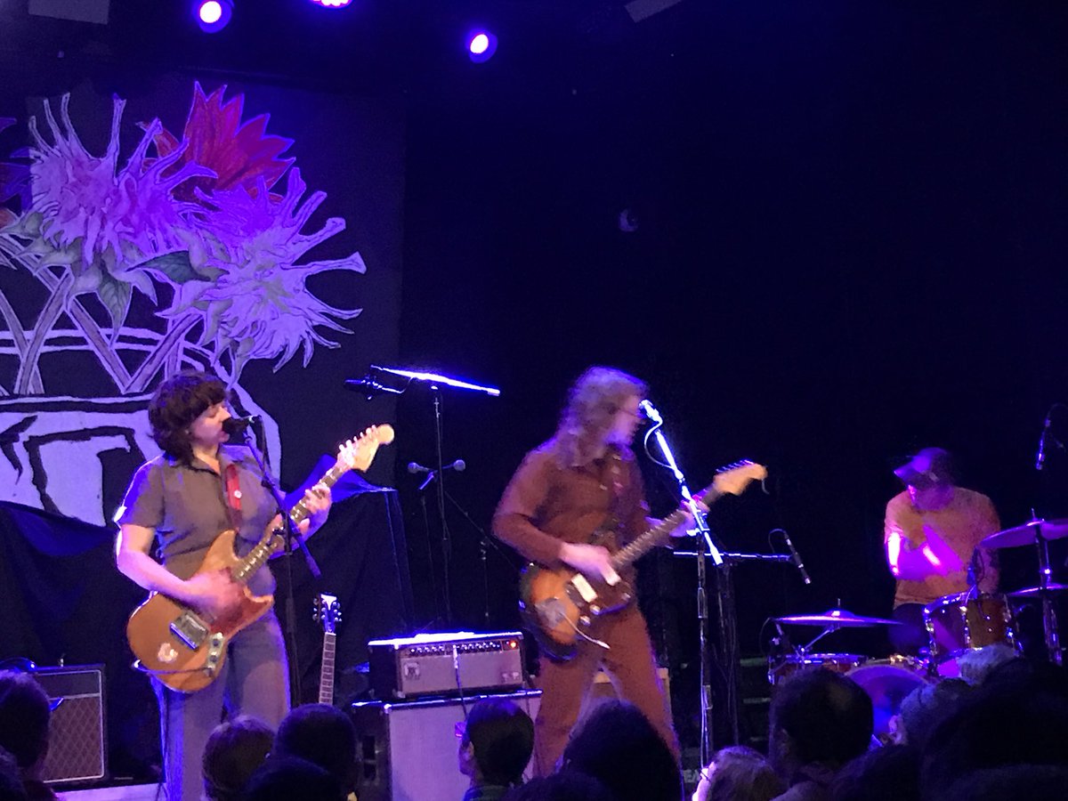 ArmageddonTime's tweet photo. Swearin’ at Bowery Ballroom! https://t.co/QNo7AuMfcz