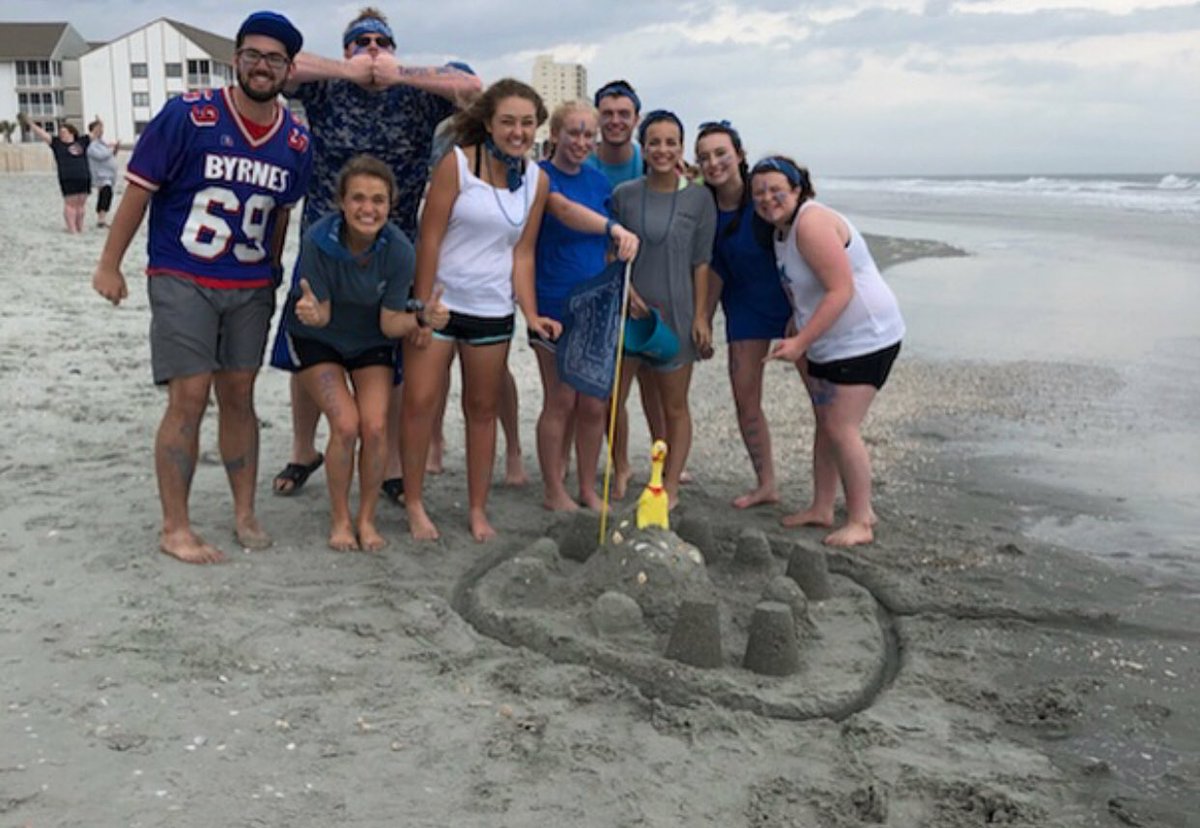 Kmbrown20's tweet photo. What a weekend. 
What incredible fun. 
What a team🔷🔷 
What a group of people.
What an awesome God we have! 
Thankful for the life change that happened this weekend and for the new friends made! @AndersonUnivFCA https://t.co/vJt7T77aiC