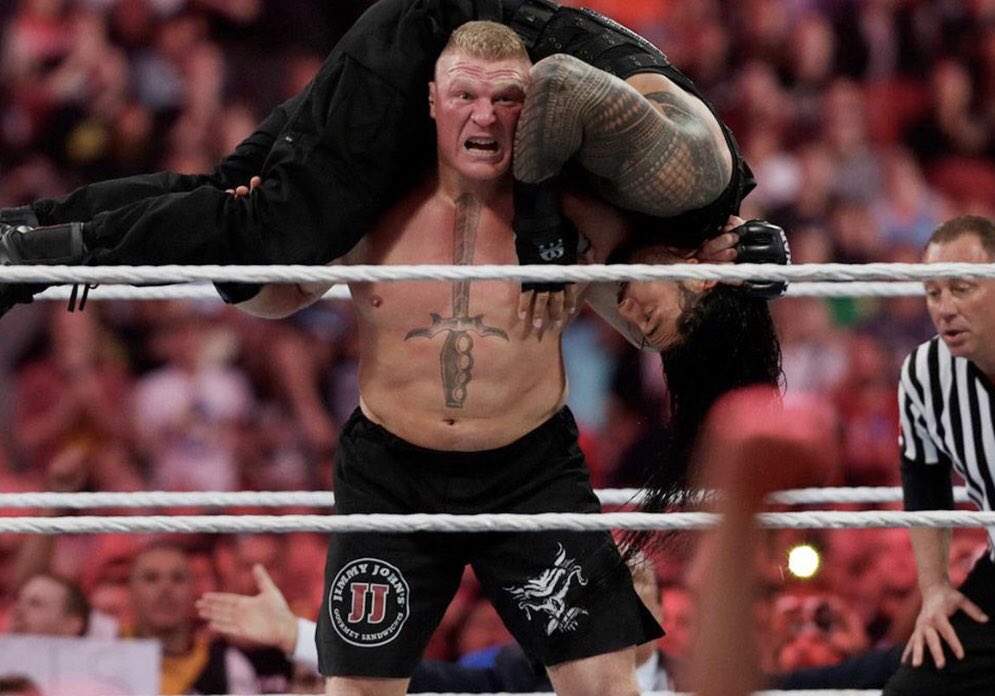If Brock Lesner loses I’ll give everyone who Retweets this $100 👀💰#WrestleMania