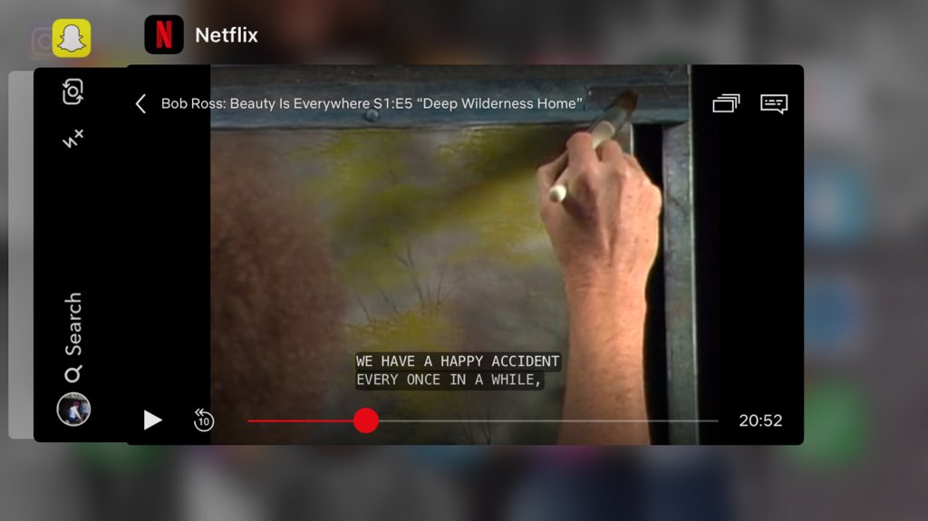 vannasue02's tweet photo. @danielhowell Watch bob ross and try and paint what he does ‘let bob guide your soul’ https://t.co/hoR5aLz4al
