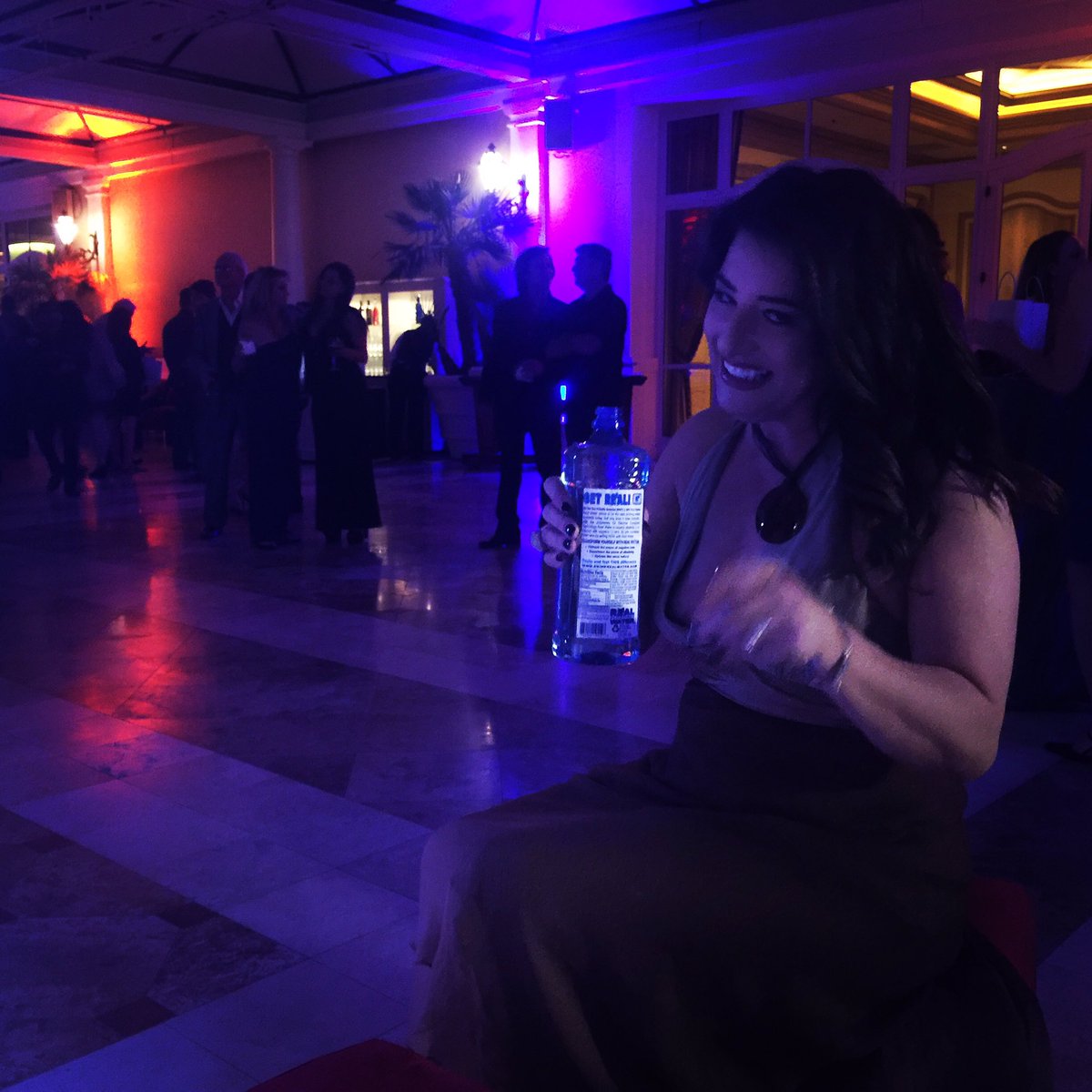 Support for <a href="/NVBlindChildren/">NVBlindChildren</a> at #LadybugBall last night was real and so was the water, Thanks <a href="/Drinkrealwater/">DrinkRealWater</a> for donating! Miss Maine 1992!