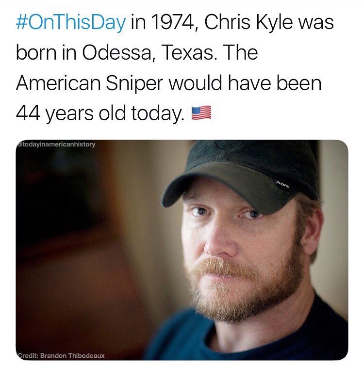 Happy Birthday Chris Kyle.   
