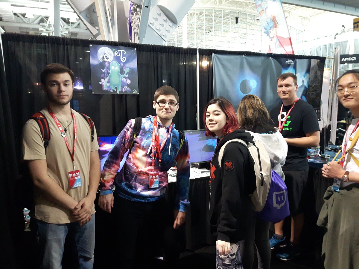 Just winding down from our last day at #PAXEast, such an amazing experience! Thanks to everyone that helped us get here @UOIT @NrthmbrlndCFDC <a href="/spark_centre/">Spark Centre</a> @UOITBrilliant <a href="/Pejman_MB/">Pejman Mirza-Babaei</a> - we can't wait to see what's next!