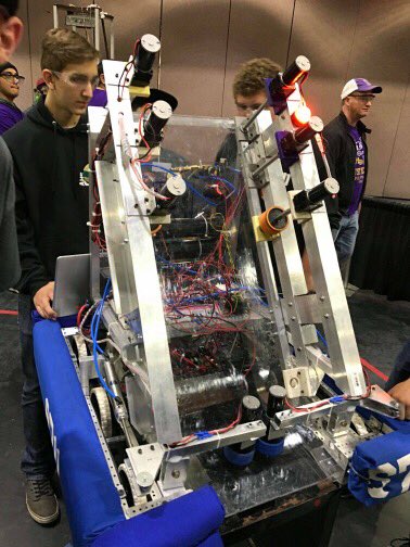 AtwaterFalcons's tweet photo. From yesterday: Great job by our “Millennial Falcons 6711” at the Robotics Competition at the Fresno Convention Center. Lots of hard working kids!! #FalconStrong https://t.co/5PBIBZ40GJ