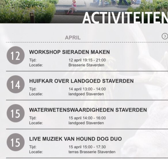 BrasStaverden's tweet photo. Deze week te doen bij @BrasStaverden @BeleefStaverden: #actviteiten https://t.co/TgXhsrNyq7