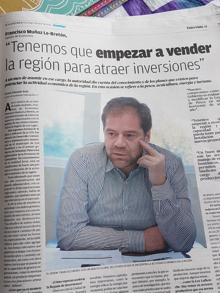fidelsenador's tweet photo. La misma tónica q en primer Gobierno, cuando comenzaron a vender la región a privados? Recuerdo cuando los Saltos de Petrohué los tenian practicamente entregados al empresario Schirmer por 30 años?? https://t.co/Sl4x9uKEAR