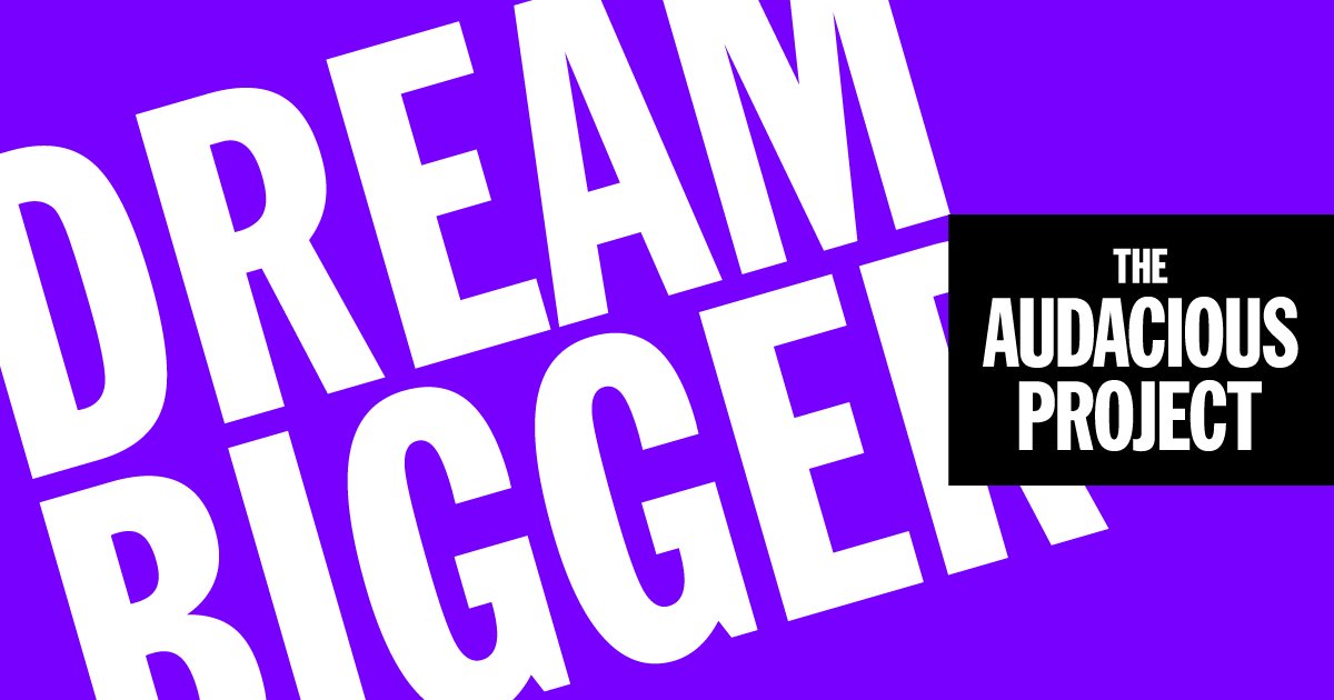 The Audacious Project tweet media