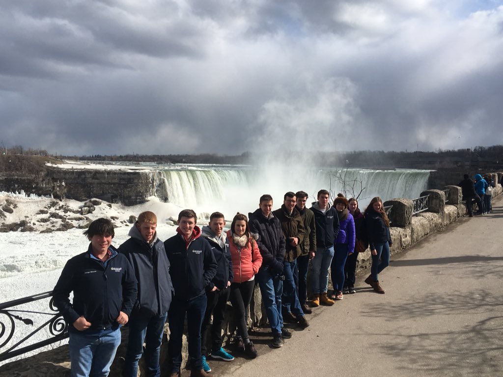 georgebrowne123's tweet photo. Great cultural weekend to kick off the #canada2018 study tour, including Toronto, Ice Hockey, A Maple Syrup Farm, and Niagara Falls! #rhstudentlife @RHC_Agriculture @UCReaseheath https://t.co/95l8OKwBnH