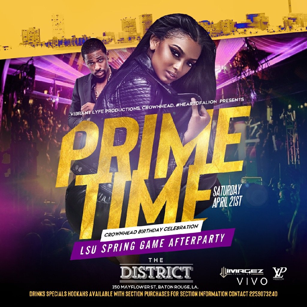 _FuxYOFeelns's tweet photo. 4:21 #Primetime🏈 @thedistrictbr_
Sounds By: @_djrevolution | THE DISTRICT THEATRE 🎥| Hosted By: @iamzaybandz @dohdollars @Therealzodak #DripSaturdays💧#LSUSpringGameAfterParty #SUSpringFestWeekend #CrownheadBirthdayLituation🔮 https://t.co/ykl0VA9ZFu