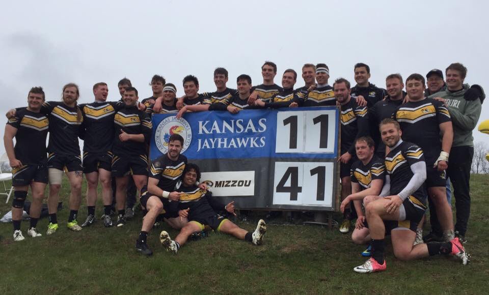 Congratulations to @UnivMOrugby on going next door &amp; defeating the neighbors! #MIZ