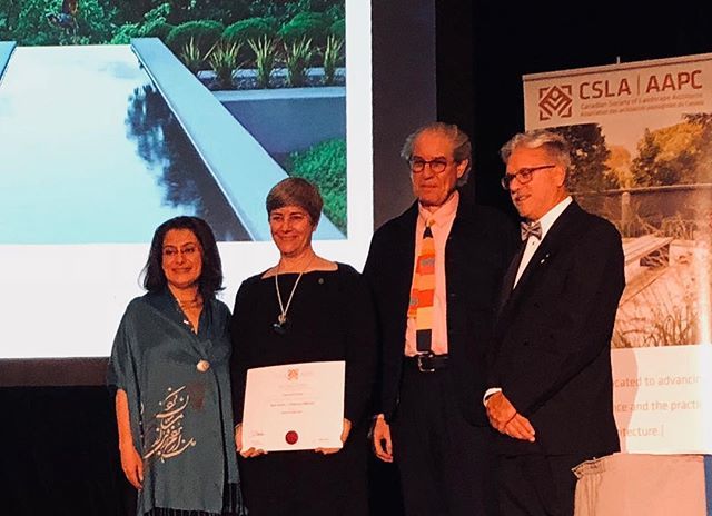 virginia_burt's tweet photo. Honoured to be among the recipients of a CSLA Award of Excellence at the CSLA gala last night - for the R Residence: A Modernist Reflection. Thank you to all who helped make it happen! #landarch https://t.co/clBH9OeQP4