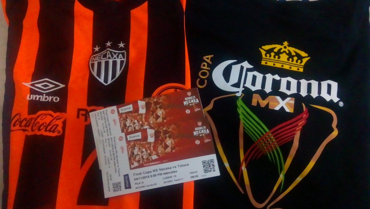 Fernandovaldes9's tweet image. Todo listo para la final de la  @CopaCoronaMx  con todo el ánimo para ver al @ClubNecaxa campeón en casa #ConElRayoEnElCorazón 
A demostrar de que la suerte no juega #RayosPorLaCopa 
Dale rayos te quiero ver campeón ⚡⚡🥇🏆⚽🔴⚪