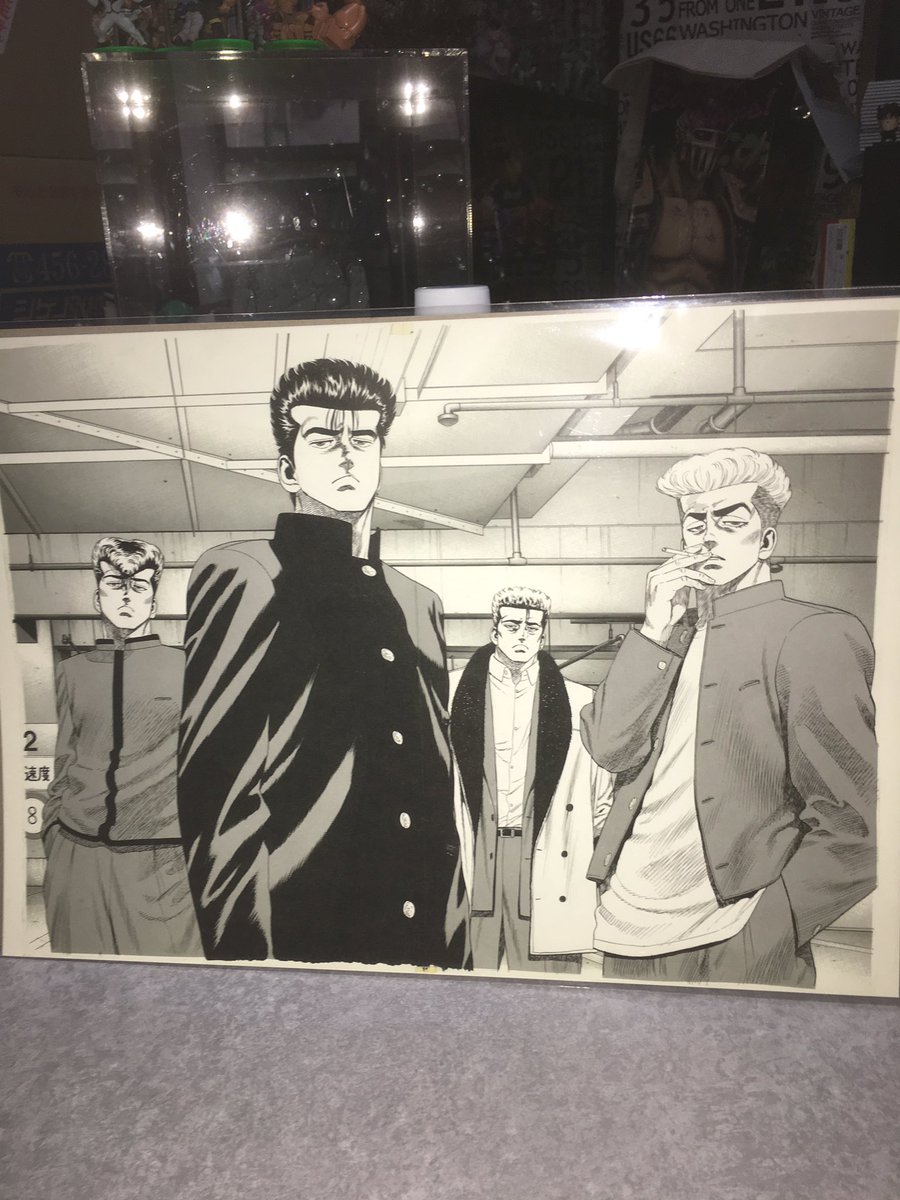 空条桃太郎 Stone Wars No Twitter 三浦マイルドうらやましーピョン おれも森田まさのり先生に葛西か鬼塚のサイン描いてもらいたいピョン ジャンプ展 ろくでなしブルース